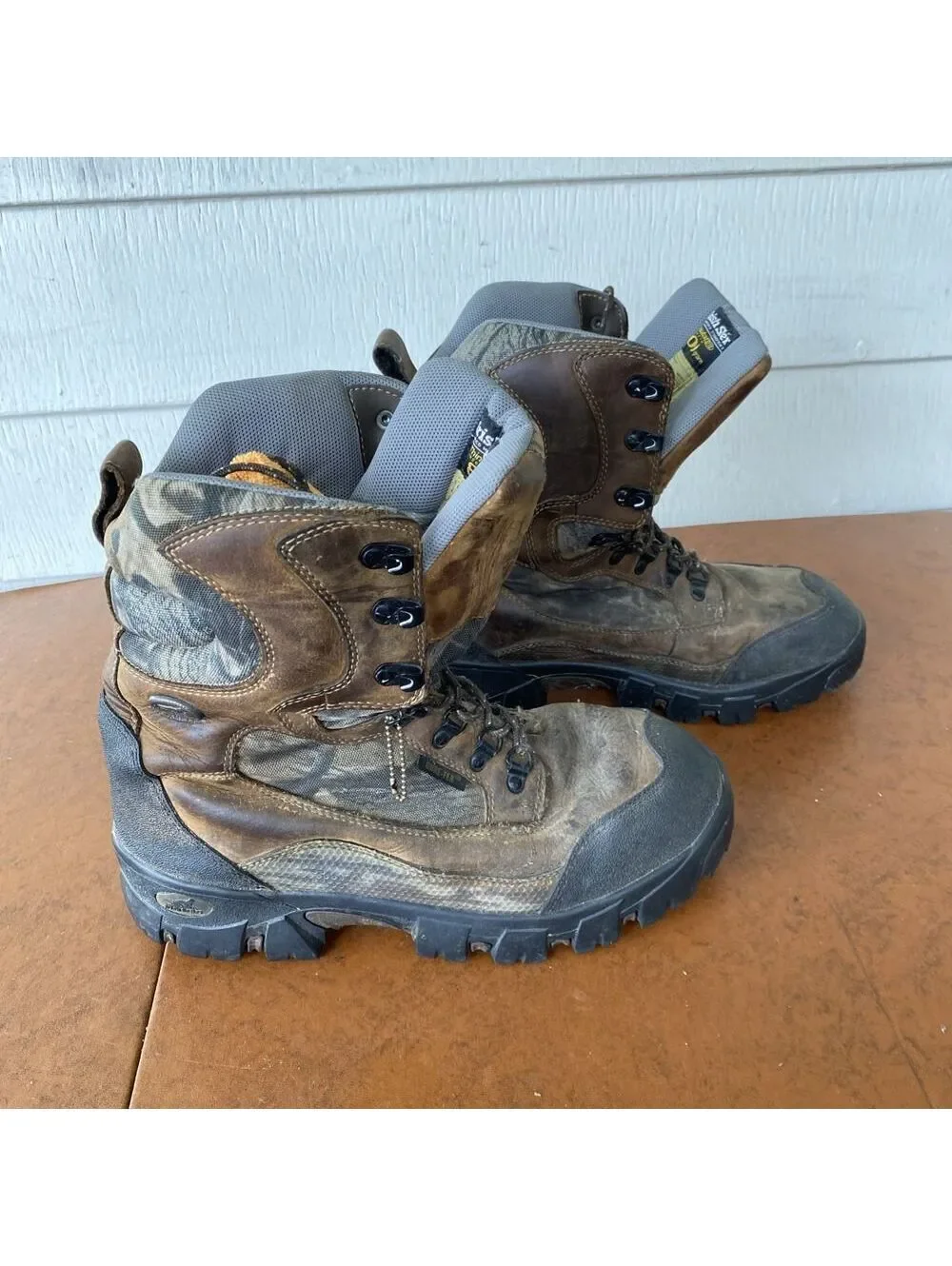 Red Wing Irish Setter Big Game Tracker 800 Gram GoreTex Camo Boots Size 11 1/2D